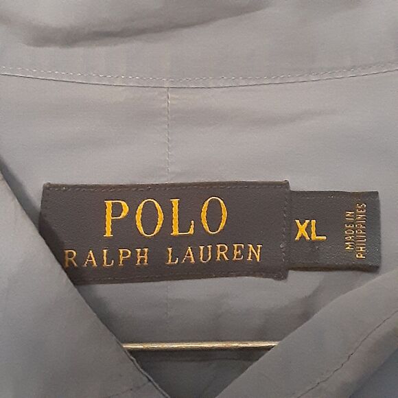 Polo Ralph Lauren Button Up Shirt Mens XL Blue Pink Pony Preppy - Picture 4 of 8